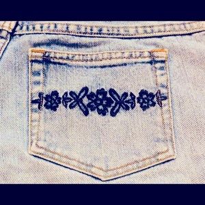 💙 SALE 4/$20 Aeropostale Jean shorts button up